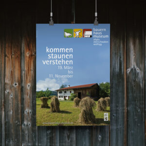 Bauernhaus-Museum Wolfegg – Image-Plakat 2022