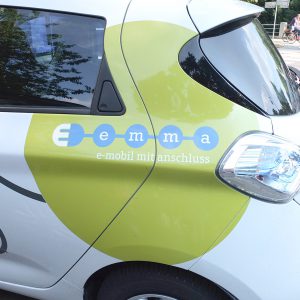 emma – Fahrzeugbeschriftung