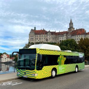 Donaubus Sigmaringen Fahrzeugbeklebung