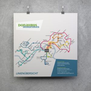 Donaubus Sigmaringen Liniennetzuebersicht