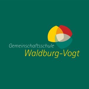 Das neue Logo für die Gemeinschaftsschule Waldburg-Vogt basiert auf drei sich überschneidenden Formen, welche die Akteure der Schule und ihr Zusammenspiel symbolisieren: Schüler, Lehrer und Eltern. Der individuell gefärbte Überschneidungskern steht für die Synergien, die in der Zusammenarbeit entstehen. 