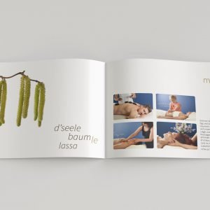 Imagebroschüre Bereich: Massage