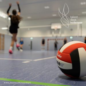 Volleyballtraining bei den Talent Days 2026