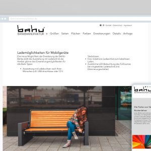 bahu Bankmanufaktur – Website