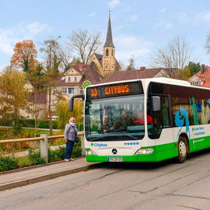 Citybus Bad Waldsee – Busbeschriftung