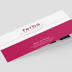 ferba – Unternehmens-Flyer