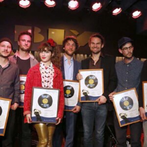 IBK Förderpreis Jazz 2015 – Preisträger mit Urkunden