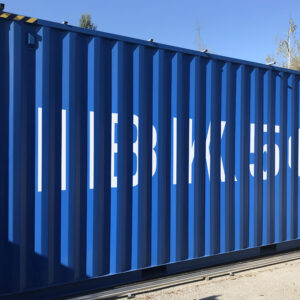 IBK 50 Container Schriftzug