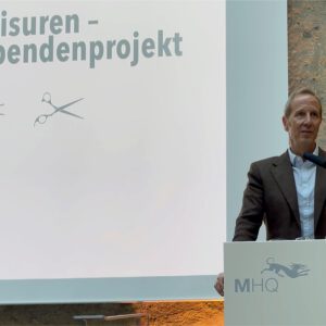Vorstellung des Projekts im Museum Humpis Quartier mit einem Grußwort von Oberbürgermeister Dr. Daniel Rapp